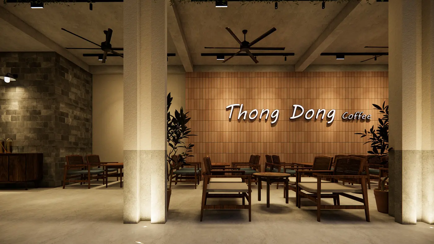 Thiết kế mặt tiền quán cafe cóc nhỏ đẹp và thu hút ánh nhìn.