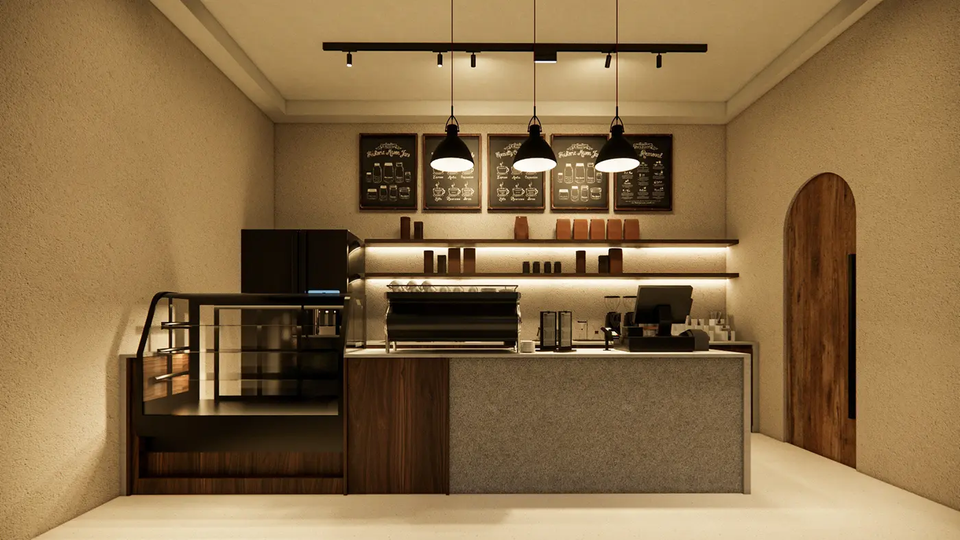 Nắng Decor tư vấn thiết kế quán cà phê nhỏ chuyên nghiệp.