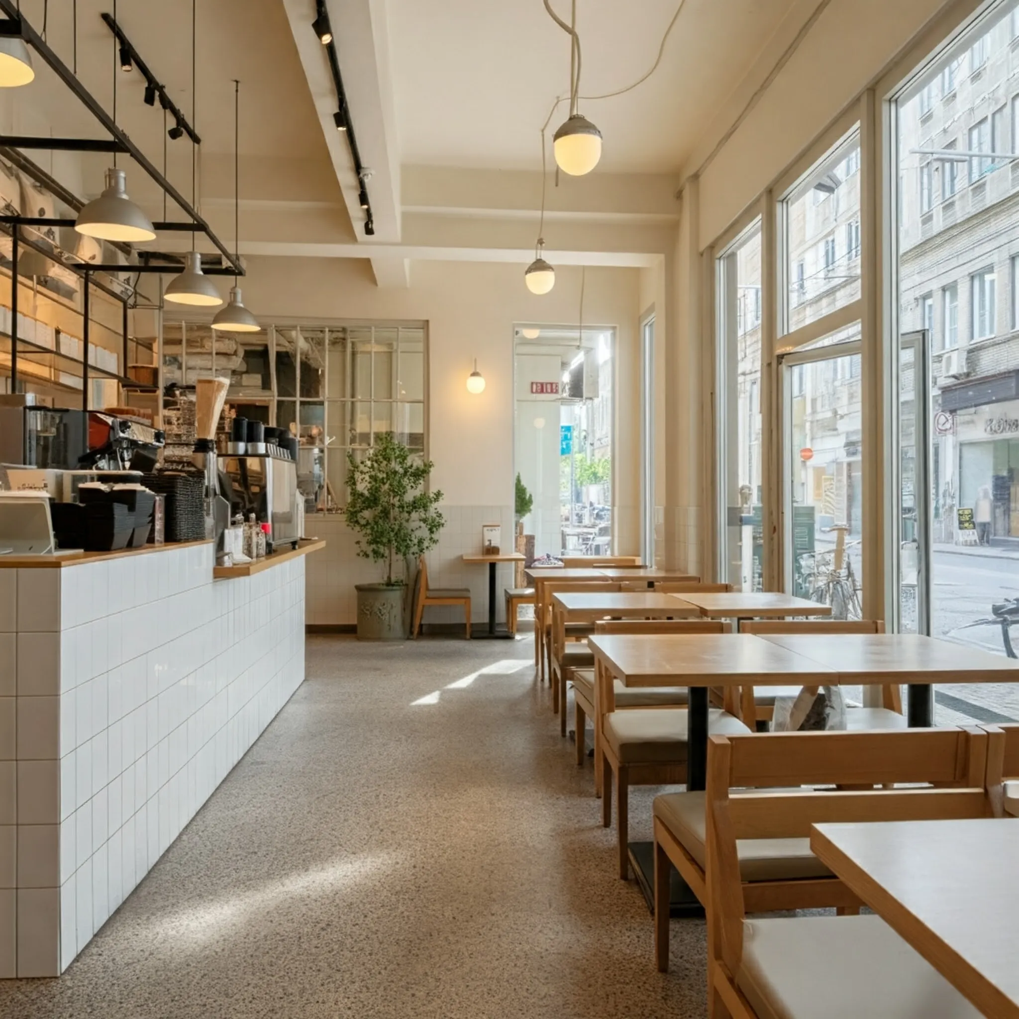 Tổng quan kiến trúc độc đáo của quán cafe thép tiền chế hiện đại
